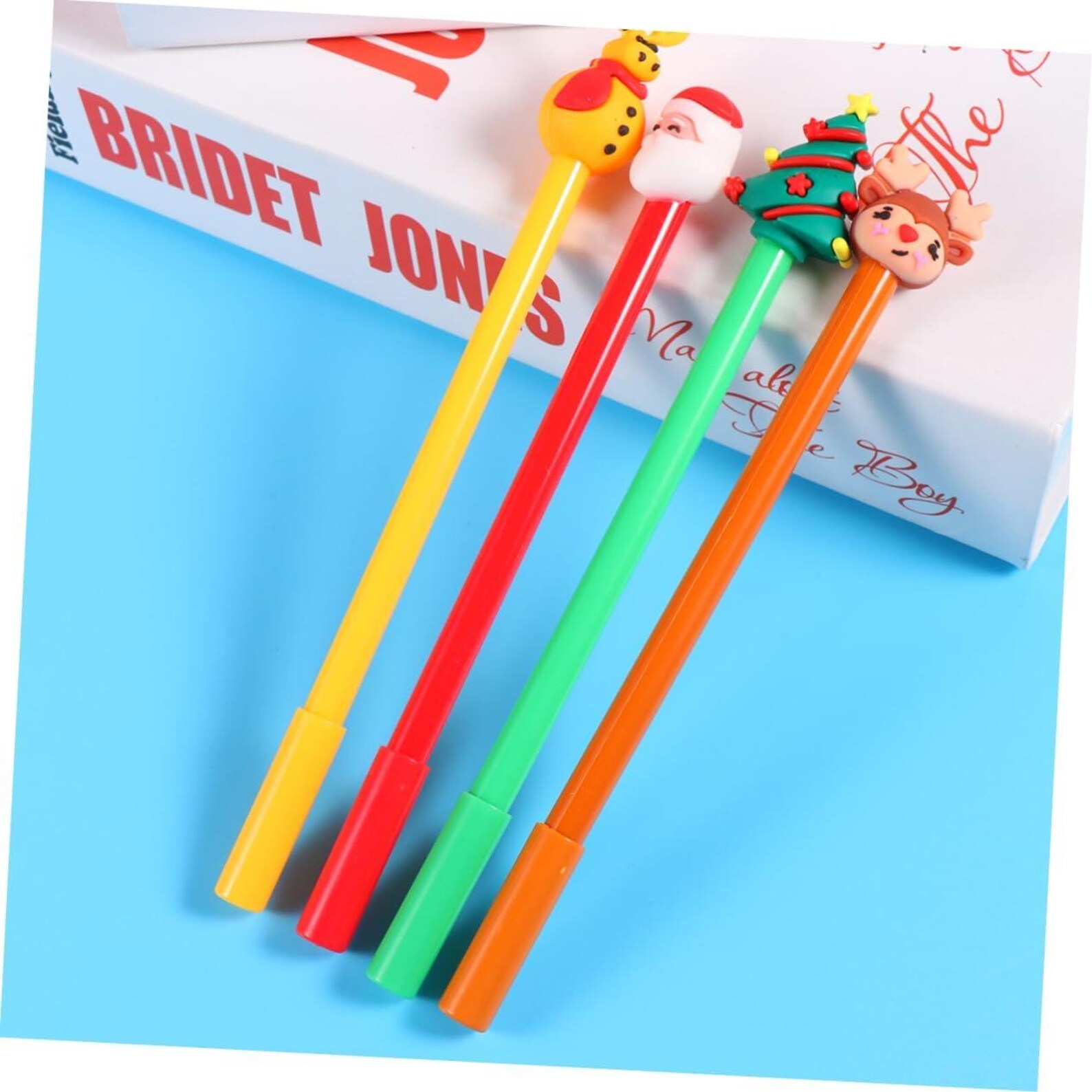 Set of 8 Random Kawaii Gel Pens cute Holiday Writing Pens, Festive ...