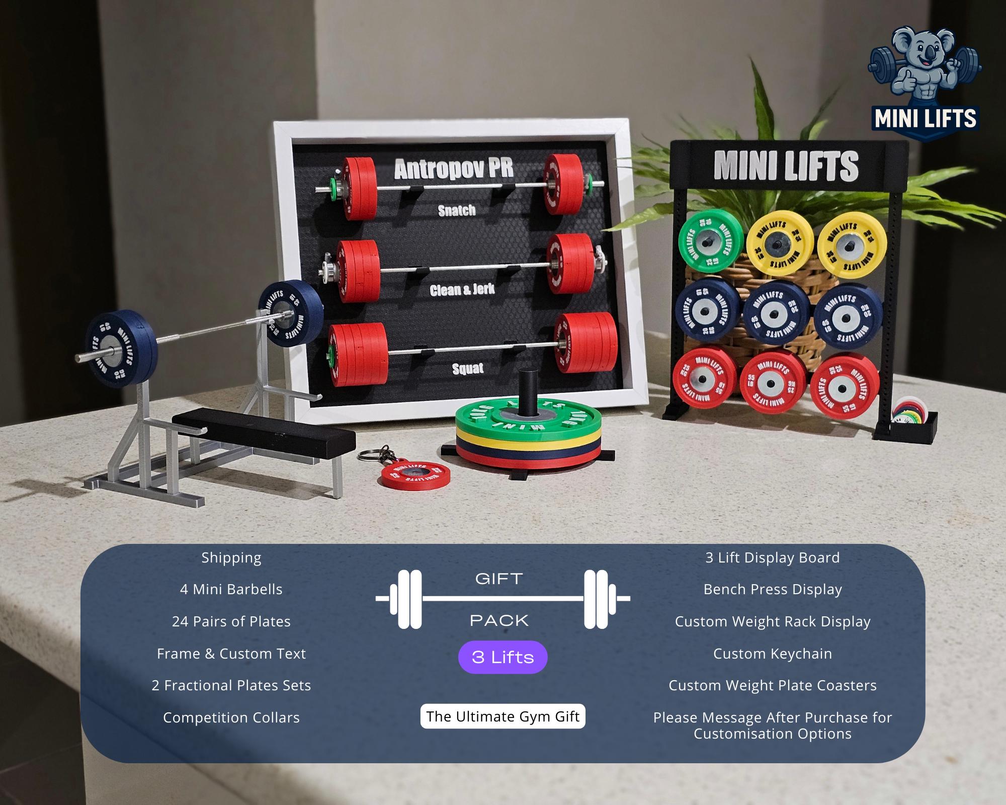 Piastre Per Pesi HulkFit In Ghisa - Set Da 20,4 Kg, Foro 2,5 Cm E 5,1 Cm, Rivestimento Smaltato, Manici Multi-grip, Per Bilancieri E Allenamento - 3