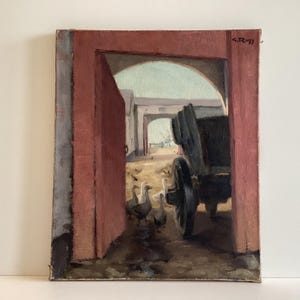 Country Courtyard [1930s] Georges Rogy