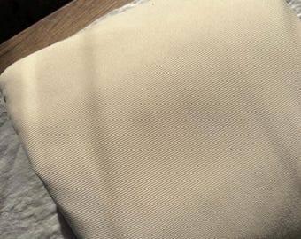 Organic Cotton 2x1 rib knit in color Pottery sold by the half yard | Earthy stretch knit fabric for cuffs, bands, clothes and more!