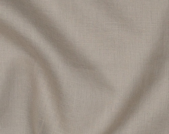 Tela de lino lavada con arena vendida por media yarda / Lino de peso ligero a medio, perfecto para vestidos, camisas, decoración del hogar y más / OEKO-TEX