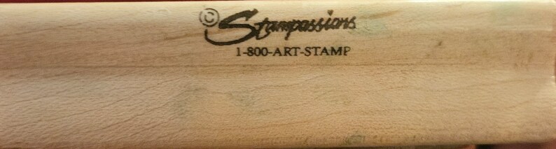 Rubber Stamp, Stampassions Daisies Aplenty F-3028 Wood Mount Rubber Stamp, S image 4