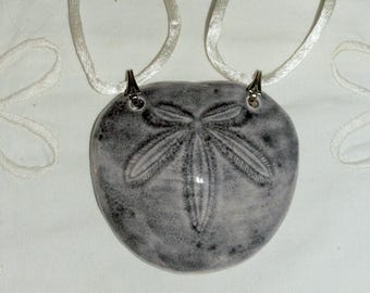 Natural Sea Shell Jewelry, SAND DOLLAR Necklace, Supplies, Pendant Beach Necklace Findings, Crafts