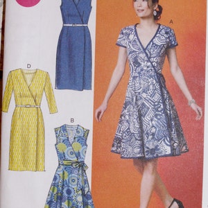 McCall&#39;s Pattern # M6959 Sewing Pattern, Misses Dress, Lagenlook, Size A5 - 6, 8, 10, 12, 14 UNCUT Pattern (c)2014