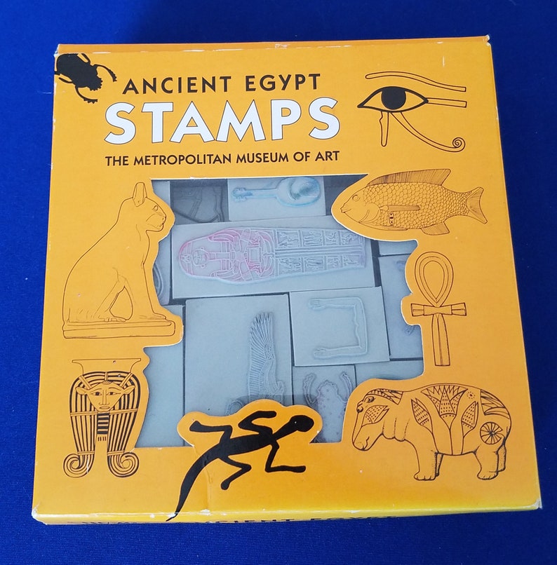 Egyptian Rubber Stamp Collection Egypte ancienne 27 Tampons Etsy