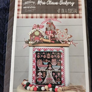 OOP Stitching with the Housewives "Mrs. Claus Bakery" counted cross stitch pattern, #S