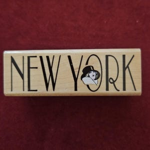 Vintage Hero Arts #C2519 New York Style Stempel #S