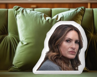 Olivia Benson Pillow: Law & Order SVU Fan Gift - Mariska Hargitay Cushion