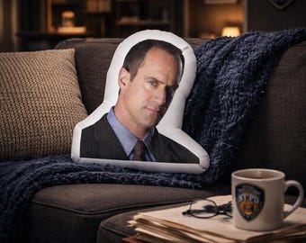 Elliott Stabler Kissen: Law & Order SVU Detektivüberwurf