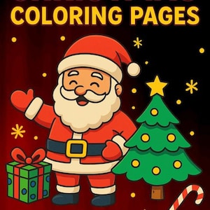 Christmas Coloring Pages, printable Coloring Pages, printable coloring book, download and print, children&#39;s Christmas coloring pages