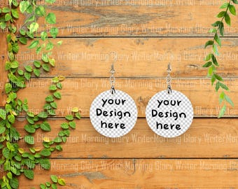 Mockup, Round earring, png mockup, easy mockup, pair mockup,earring mock template,earring mockups,round earring mockup,earring mock
