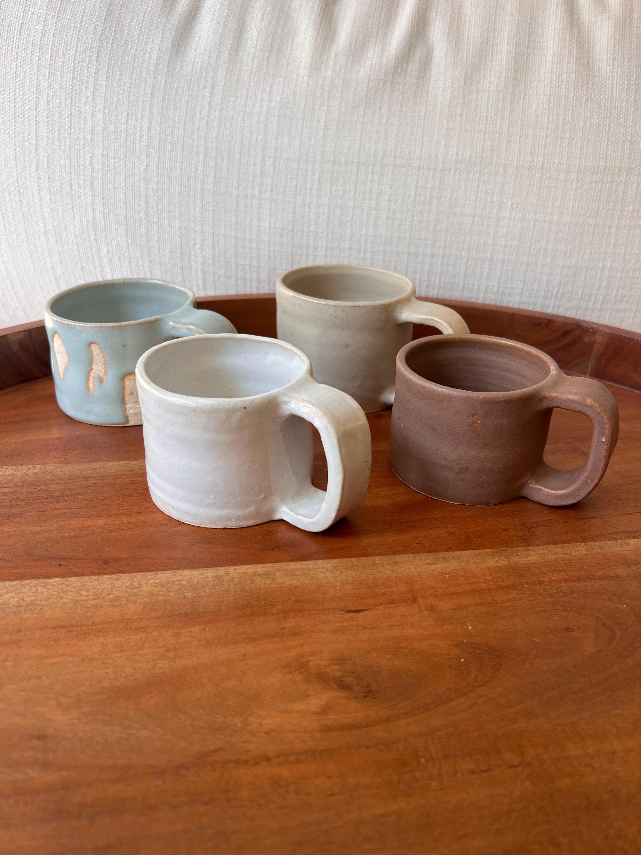 Small Mugs Less Small Handmade Mug | Mini Mug | Tea Time Mug | Espresso Cup / Double ...
