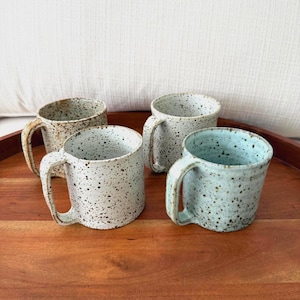 Speckled Mug | Coffee Mug | Tea Cup | Speckled Ceramic Drinkware | Speckled Ceramic Mug