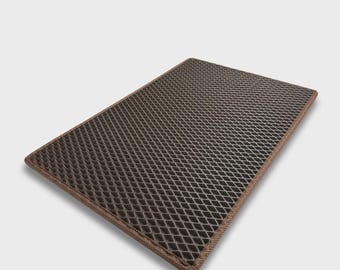 Plateau de coffre : zone de chute de tapis de chaussures personnalisé respectueux de l'environnement pour l'entrée