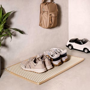 Personalized Waterproof Boot Tray: Custom Entryway Shoe Mat