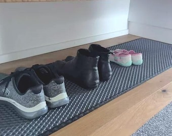 Custom Entryway Shoe Mat: Eco-Friendly Drop Zone Boot Tray