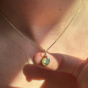 Clothing Fabric Keepsake Necklace – Handmade Memorial Jewelry