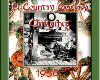 Country Cowboy Weihnachts-CD: 1950er Jahre Vintage Music