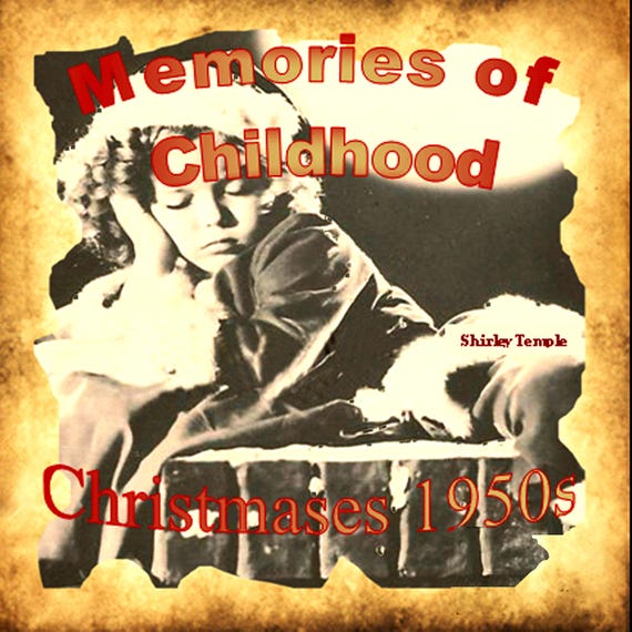 1950s Christmas Music CD: Childhood Memories, Vintage Holiday Classics