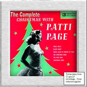 Weihnachts-Musik-CD, Weihnachts-Compilation-cd, Weihnachts-Klassiker-cd, Weihnachts-Cds, am besten Weihnachts-Cds, Weihnachten mit Patti Page