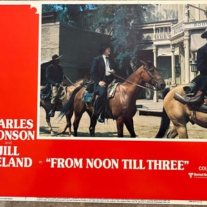 Filmlobby Karte von Charles Bronson