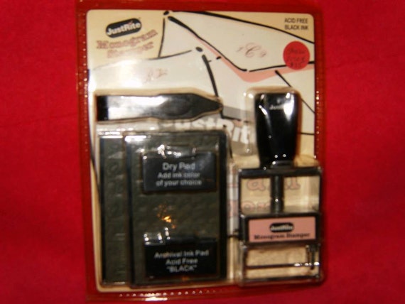monogram kit self-inking