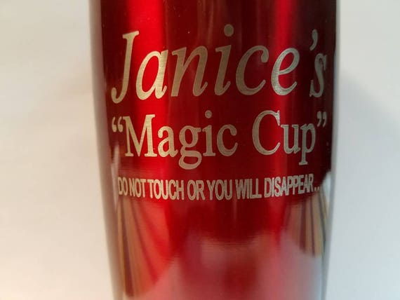 Laser engraved insulated cup 20 ounce  (Magic Cup)