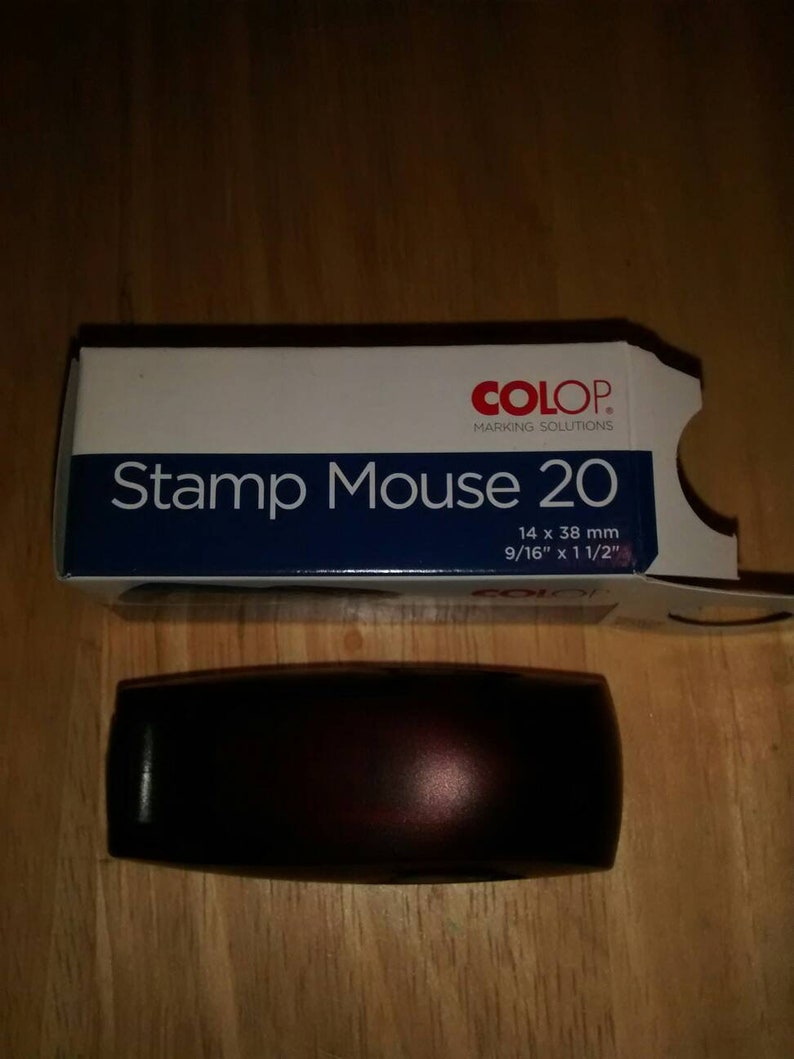 Self-Inking pocket stamp Stamp Mouse 20