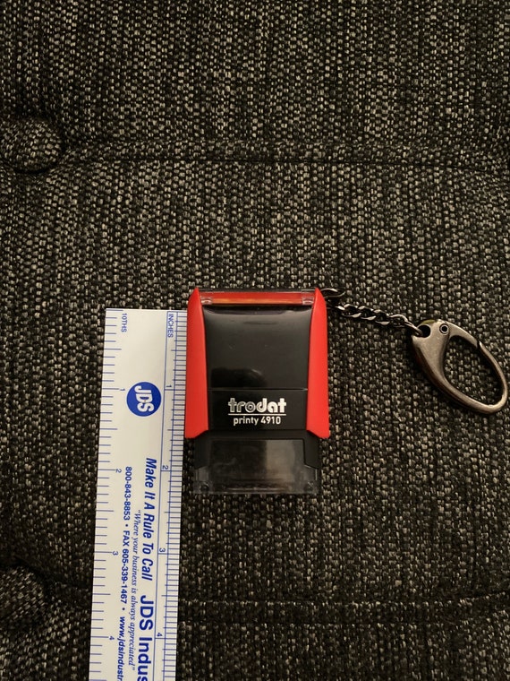 Trodat printy 4910 keychain stamp
