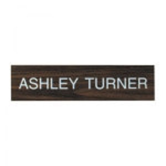 2" X 8" ENGRAVED NAMEPLATE