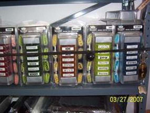Medium Justrite Pre-inked Stampers (set of 6 stampers)