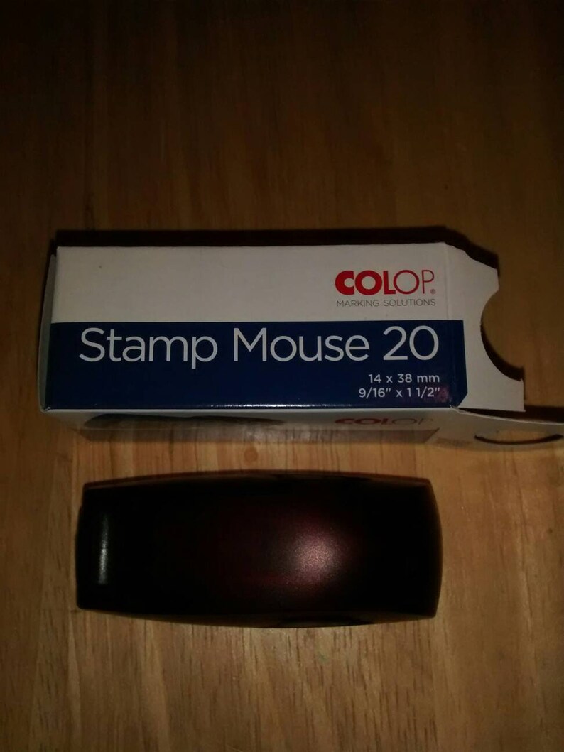 Self-Inking pocket stamp Stamp Mouse 20