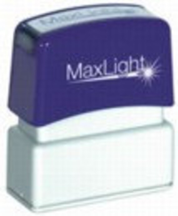Maxlight XL2-75 self-inking Flash-style stamp
