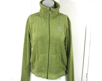 トップス 90s 00s normcore velour jersey jacket VELOUR TRACKS - Sugarfreeshops.com