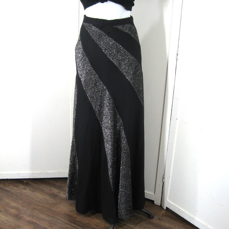Color Swirl Maxi Skirt Set