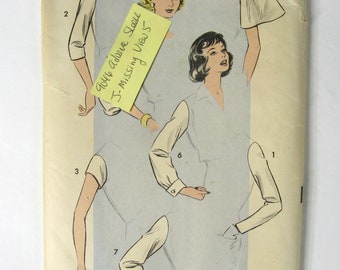 Vintage Sleeve Pattern 6 Styles 1950s UNCUT Advance 9046 Sew Easy