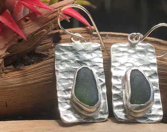 Hawaii Sea glass earrings