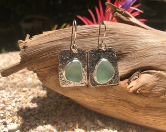Hawaii Sea glass Earrings