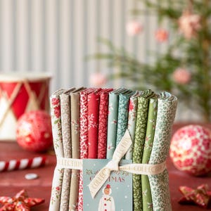 Tilda Merry Little Christmas Collection Fat Quarter Blender Bundle Eve & Noel
