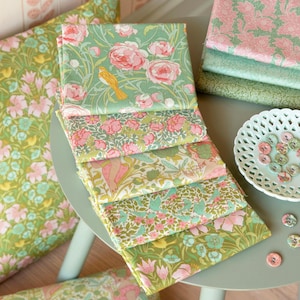 Tilda Songbird Collection - Green/Sage Fat Quarter Bundle
