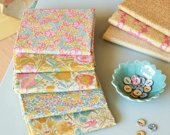 Tilda Songbird Collection - Mustard/Teal Fat Quarter Bundle