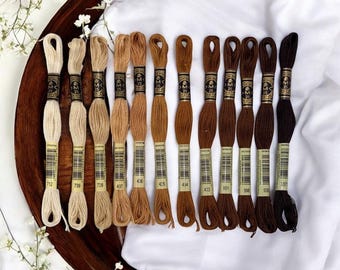 DMC Mouliné Spécial Six Stranded Embroidery Floss | Breathtaking Beauty Color Palette