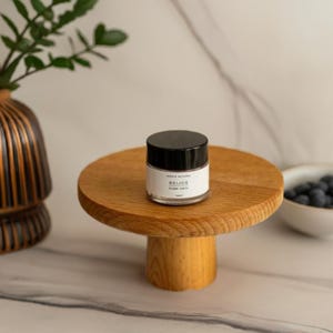 Natural Lip Balm Organic Vanilla Lip Care Moisturizing Vegan Lip Balm Handmade Lip Moisturizer Shea Butter Lip Treatment