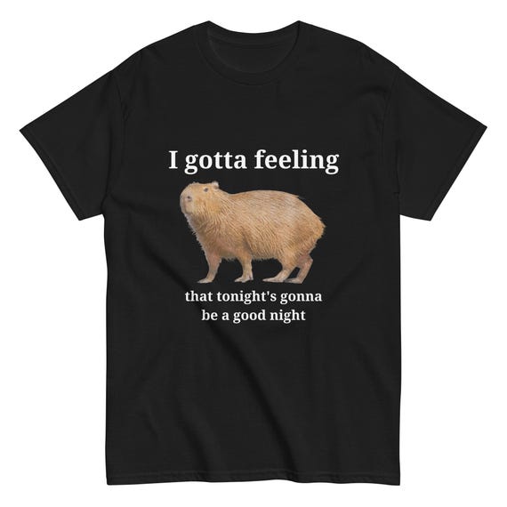 Funny Capybara Meme Shirt: Chill Vibes Animal Tee