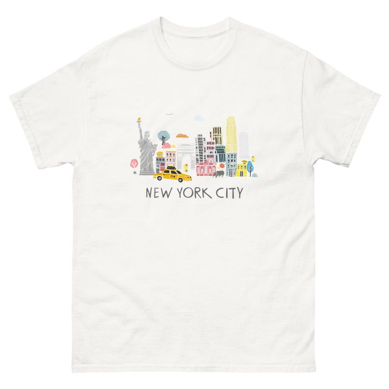 new york city shirt white