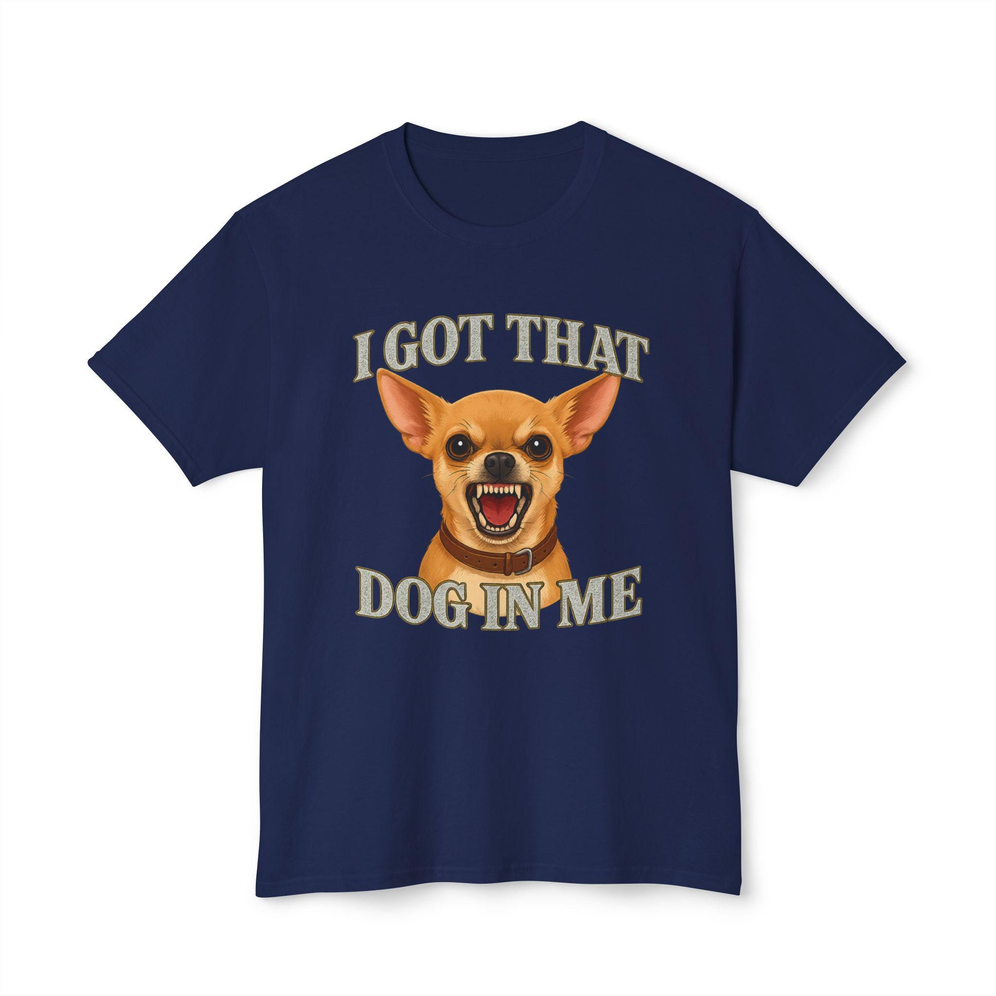 私の中に犬がいるTシャツ - 面白いチワワのミームグラフィックTシャツ