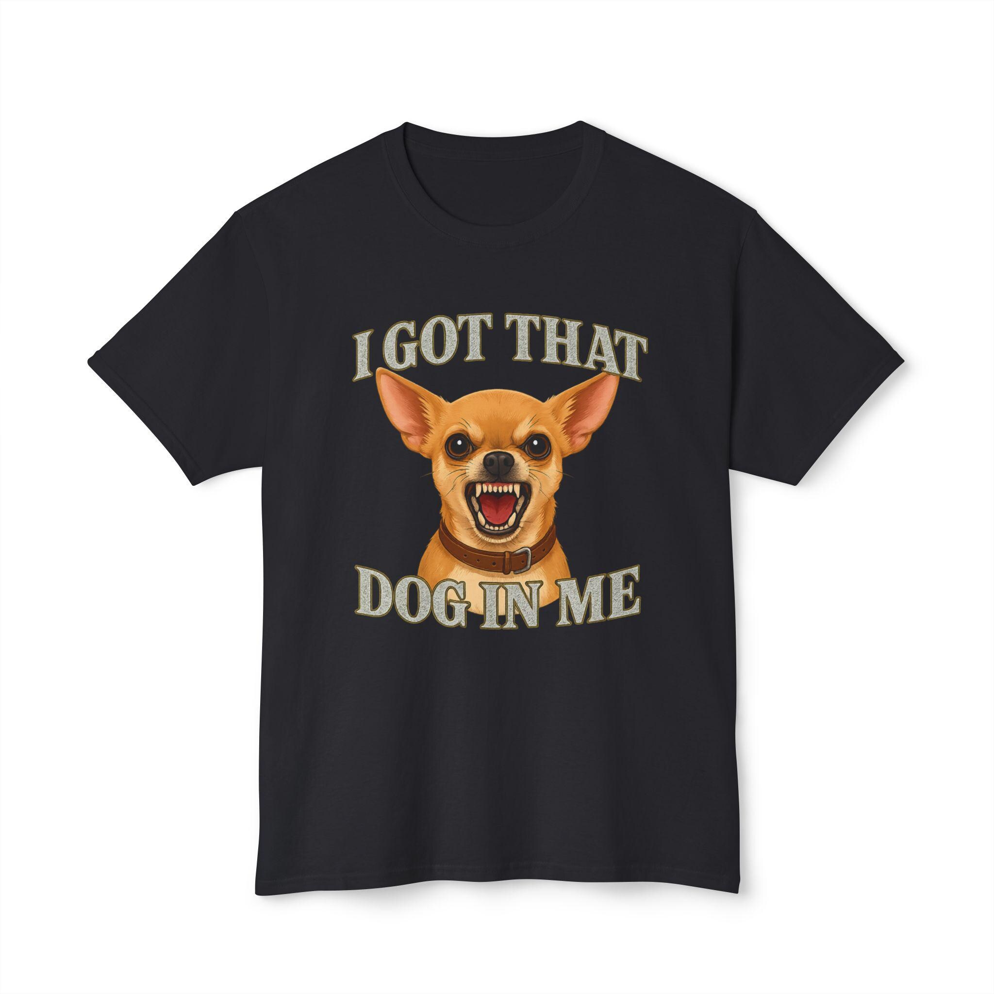 私の中に犬がいるTシャツ - 面白いチワワのミームグラフィックTシャツ