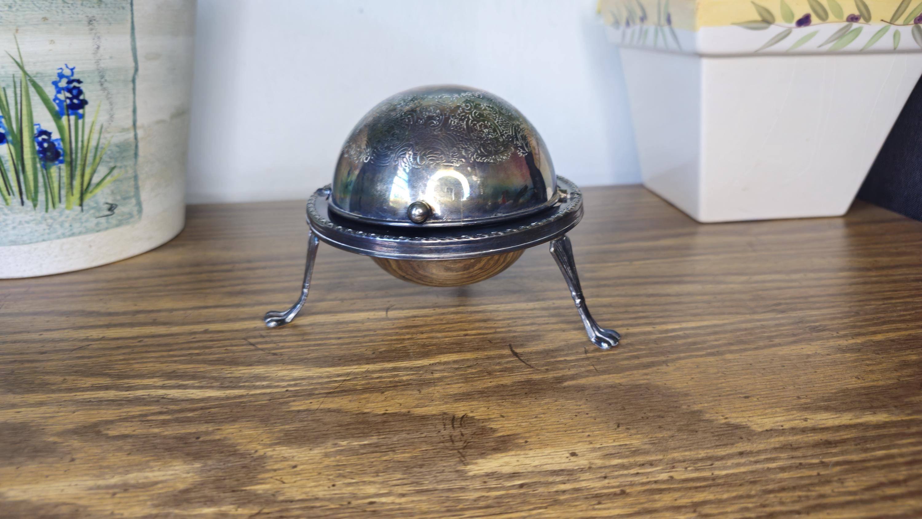 Roll Top Caviar Dish - Etsy