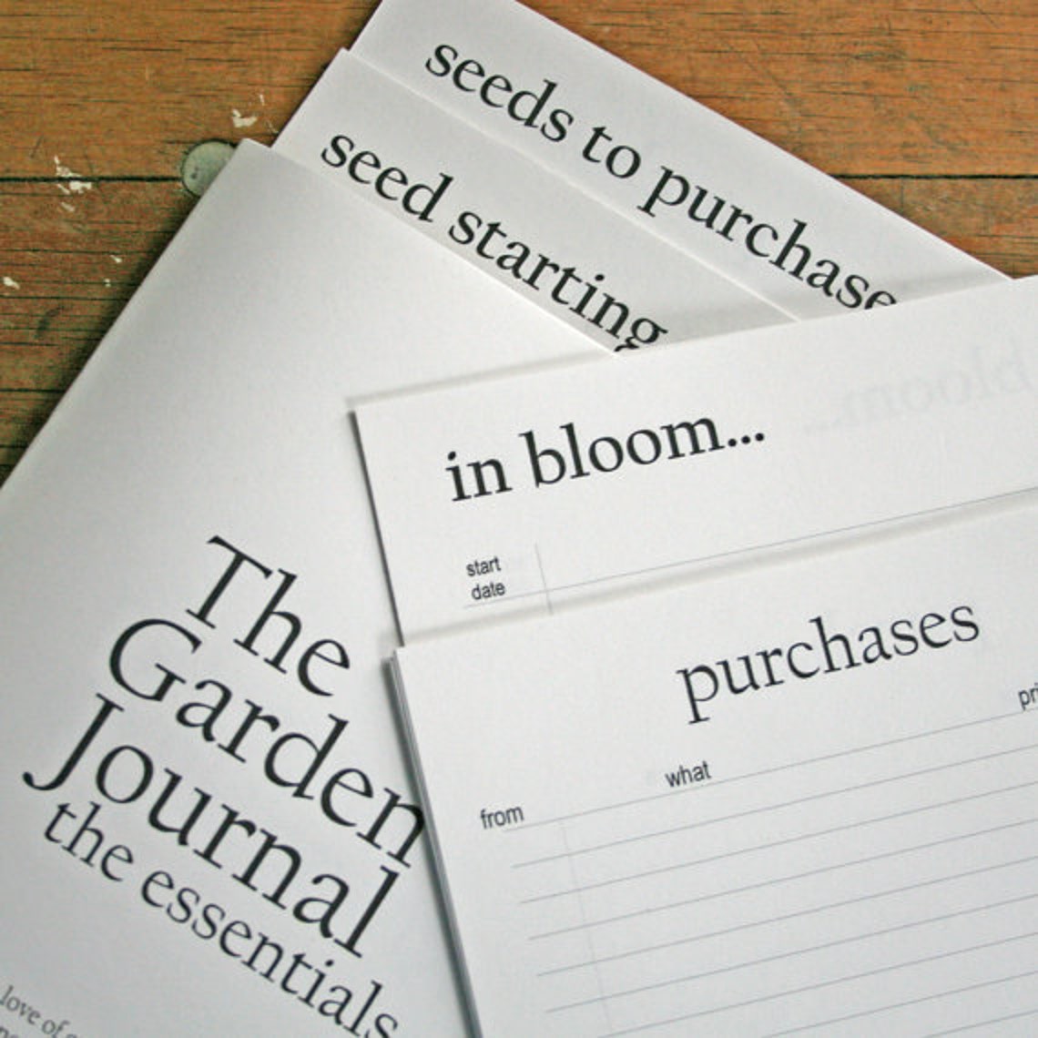 Garden Journal the Essentials With Yellow Daisy Cover Available to Ship