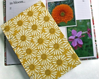 Garden Journal The Essentials with yellow daisy cover  - Available to Ship ooo